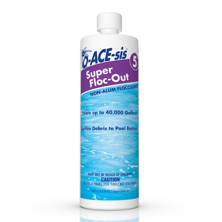 O-Ace-Sis O-ACE-sis Super Floc Out Liquid Debris Settler 1 qt TF071001012OAC